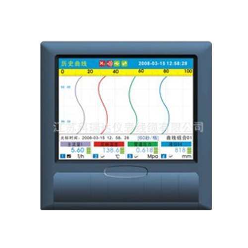 中长图彩屏无纸记录仪